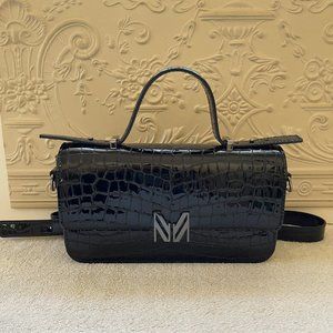 MarcellVonBerlin black patent leather purse new!!